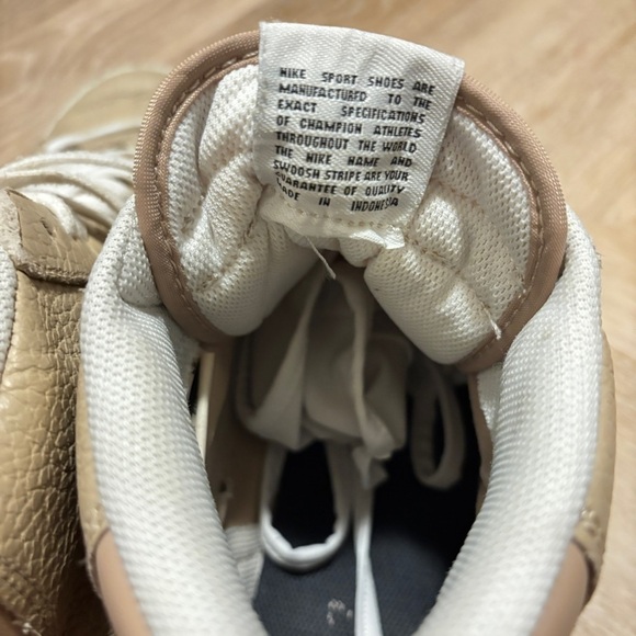 Nike Blazer PRM Mid Linen Summit White - Picture 6 of 8